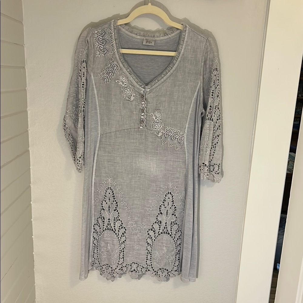 Beautiful Italian Linen Dress